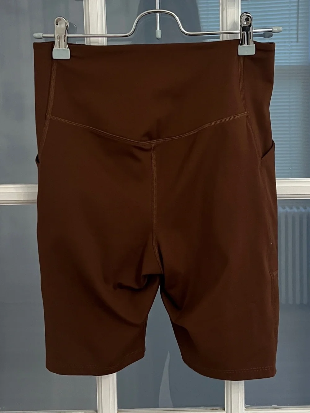 GIRLFRIEND COLLECTIVE Women’s Brown High Rise Active Bike Shorts Size M